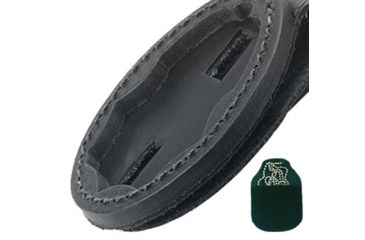 Image of Strong Leather Company - Double Thick Recessed Badge Holder For Neck Or Belt - 80717-0552