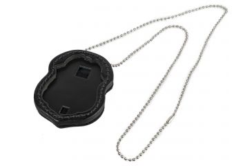 Image of Strong Leather Company - Double Thick Recessed Badge Holder For Neck Or Belt - 807S7-0332