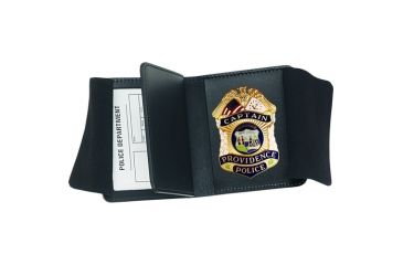 Image of Strong Leather Company Duty Dbl Id Badge Case 128 - 74850-1282
