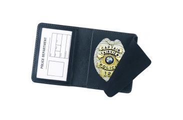 Image of Strong Leather Company Duty Side Open Badge Case 1022 - 74800-10222