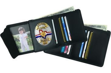 Image of Strong Leather Company Hidden Badge Wallet - 79520-1222