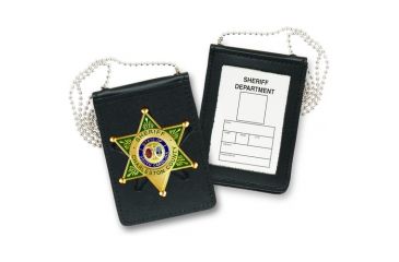 Image of Strong Leather Company Recessed Magnetic Badge And Id - 71750-0152