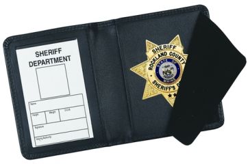 Image of Strong Leather Company Side Open Badge Case 1294 - 76900-12942