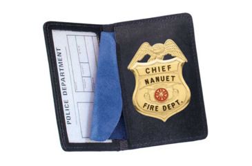 Image of Strong Leather Company - Side Open Badge Case - Duty - 84700-12532