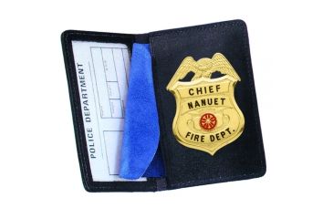 Image of Strong Leather Company - Side Open Badge Case - Duty