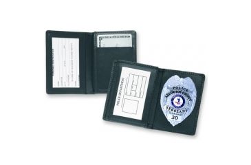 Image of Strong Leather Side Open Badge Case W/money Clip - 70760-2412