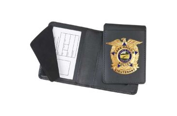 Image of Strong Leather Company - Side Open - Dress Removable Flip-out Badge Case