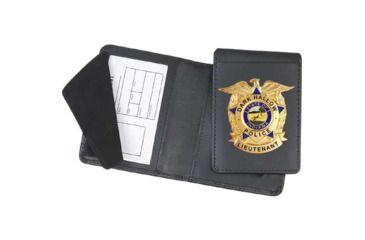 Image of Strong Leather Company - Side Open - Dress Removable Flip-out Badge Case - 75350-7412