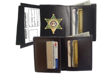 Image of Strong Leather Deluxe Hidden Badge Wallet - 89520-3462