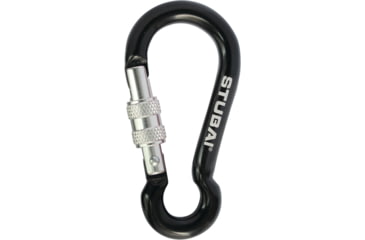 Image of Stubai Screw Gate Minikarabiner, Black, 977915
