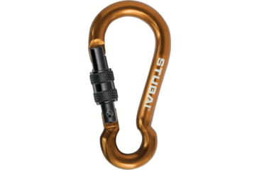Image of Stubai Screw Gate Minikarabiner, Orange, 977918