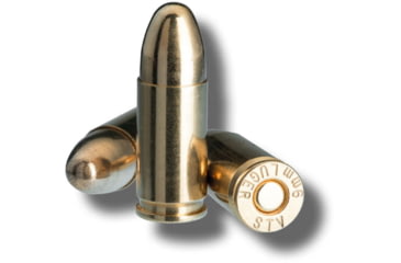 Image of STV Scorpio 9mm Luger 124 Grain Full Metal Jacket Brass Cased Centerfire Pistol Ammo, 1000 Rounds, S9A