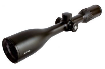 Image of Styrka 4-12x50mm S3 Rifle Scope w/Side Focus,Black,Plex Reticle ST-91040