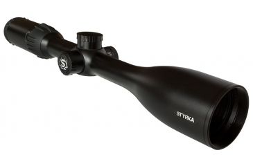 Image of Styrka 4-12x50mm S3 Rifle Scope w/Side Focus,Black,Plex Reticle ST-91040