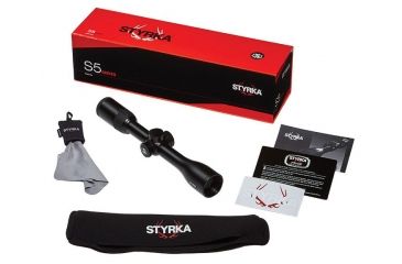 Image of Styrka 4.5-14x44mm S5 Rifle Scope w/Side Focus,Black,BDC Reticle ST-93042