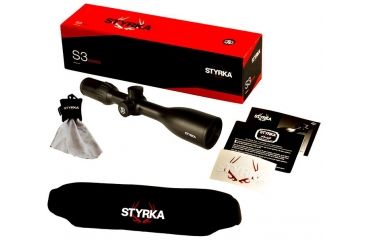 Image of Styrka 4x32mm S3 Rifle Scope,Black,Plex Reticle ST-91000