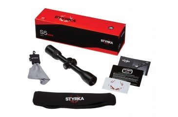 Image of Styrka S5 Series 3-9x40mm Waterproof Rifle Scope w/Side Focus,Black,Plex Reticle ST-93031