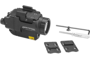 Image of Subcompact Weapon, Black Anodized, 650 Lumens, White LED, Light w/ Green Laser