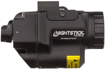 Image of Subcompact Weapon, Black Anodized, 650 Lumens, White LED, Light w/ Green Laser