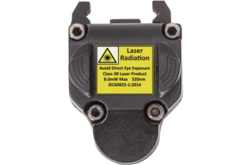 Image of Subcompact Weapon, Black Anodized, 650 Lumens, White LED, Light w/ Green Laser