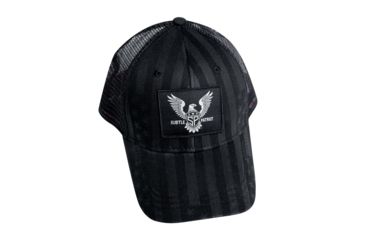 Image of Subtle Patriot Covert Trucker Hat, Black, 10 x 10 x 6, SPAC19114