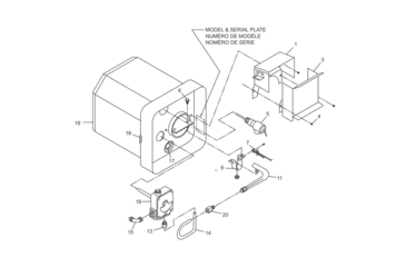 Image of Suburban Mfg Burner w/ Orifice For 3 Gallon SW Water Heaters, 10844