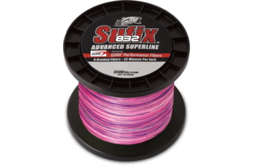 Image of Sufix 832 Advanced Superline, 15 lb Test, 3500 Yard Spool, Sunrise, 660-415SR