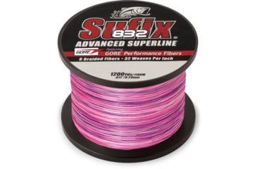 Image of Sufix 832 Advanced Superline, 50 lb Test, 1200 Yard Spool, Sunrise, 660-350SR