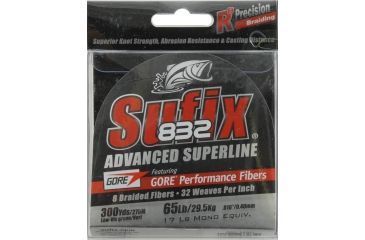 Image of Sufix 832 Braid 65Lb Lovis Grn 300Yd 058276