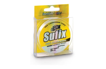 Image of Sufix Invisiline Fluorocarbon Leader 33yd 40lb Clear, 683-040