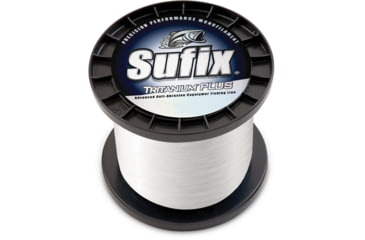 Image of Sufix Tritanium Plus 100lb Line, Clear, 2405 Yds, 696-590