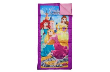 Image of Suisse Sport Disney Princess 50 Degree Sleeping Bag - Kids, Multi-color, 28 in x 56 in, D-2201PRN6A-MN