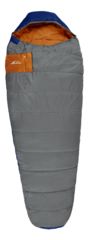 Image of Suisse Sport K-2, 20 Degree Mummy Bag, Gray, Orange, Navy, 84In X 33In, 5MM8302CGY
