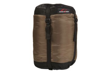 Image of Suisse Sport Alpine 5 Degree Double-Layer Mummy Sleeping Bag, Gray/Lime Green, Large, 5RR4302RN