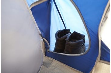 Image of Suisse Sport Wyoming 3 Room Tent - 18ft X 10ft, Gray, Blue, Orange, 8 Person, MTB1810BCBG