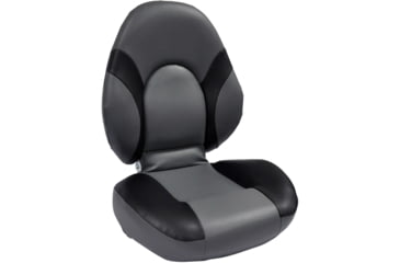 Image of Suite Marine Centrics Boat Seat - Dark /Ebony, Gray, SM1010010516