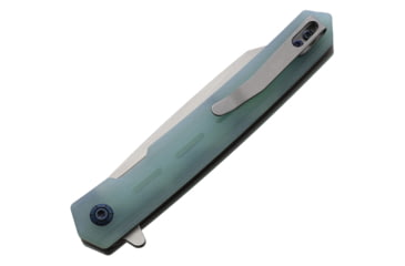 Image of Summit Gear Linerlock Jade G10 Folding Knife, 4.5in Closed, 3.5in Satin Stainless Blade, Jade G10 Handle, 60.01.3200521