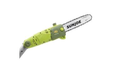 Image of Sun Joe 10-Inch 8-Amp Electric Pole Chain Saw, Green SWJ803E