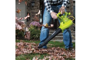 Image of Sun Joe 14-Amp Electric Blower/Vacuum/Mulcher, Green SBJ605E
