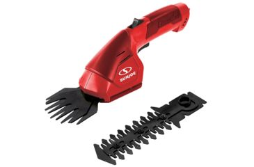 Image of Sun Joe 2-in-1 Cordless Grass Shear, 7.2 V, Red, Red, Large, HJ604C-RED