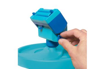 Image of Sun Joe 20-Nozzle Max Coverage Adjustable Gear Driven Oscillating Sprinkler on Sled Base, Green AJ-OSPR20