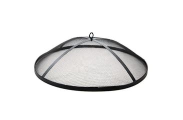 Image of Sun Joe 26in Universal Replacement Fire Pit Wire Mesh Screen/Spark Guard Screen for SJFP30/35 Series Fire Pits and Others, Black SJFP30-B