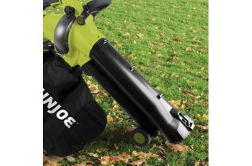 Image of Sun Joe 3-in-1 Electric Blower - 250 MPH - 13 Amp - Vacuum Mulcher, Green SBJ702E