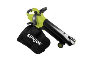 Image of Sun Joe 3-in-1 Electric Blower - 250 MPH - 13 Amp - Vacuum Mulcher, Green SBJ702E