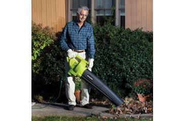 Image of Sun Joe 3-in-1 Electric Blower/Vacuum/Leaf Shredder, Green SBJ604E