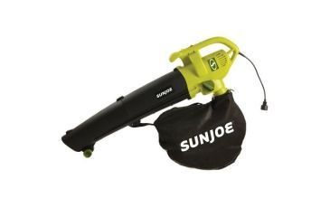 Image of Sun Joe 3-in-1 Electric Blower/Vacuum/Leaf Shredder, Green SBJ604E