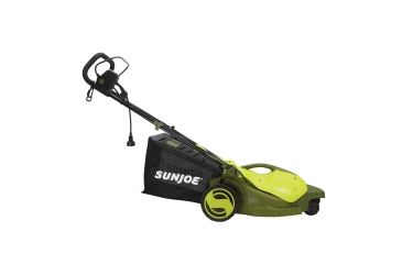 Image of Sun Joe 360 Electric Lawn Mower / 3-Wheels/12 Amp / 360 Degrees Turn Radius, 16 in MJ404E-360