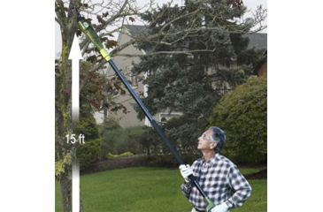 Image of Sun Joe 8-Inch 6.5-Amp Electric Pole Chain Saw, Green SWJ800E