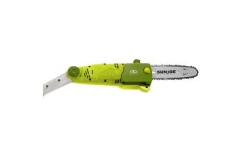 Image of Sun Joe 8-Inch 6.5-Amp Electric Pole Chain Saw, Green SWJ802E