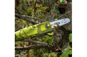Image of Sun Joe 8-Inch 6.5-Amp Electric Pole Chain Saw, Green SWJ802E